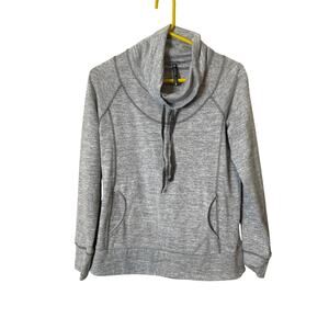 Kuhl Women's Lea Long Sleeve Pullover w/Thumbholes in Ash Size Medium c2